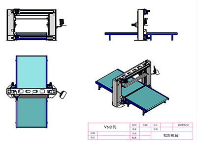 Foam Cutter(Horizontal and Vertical CNC Contour Cutting Machine, Model HV6)  